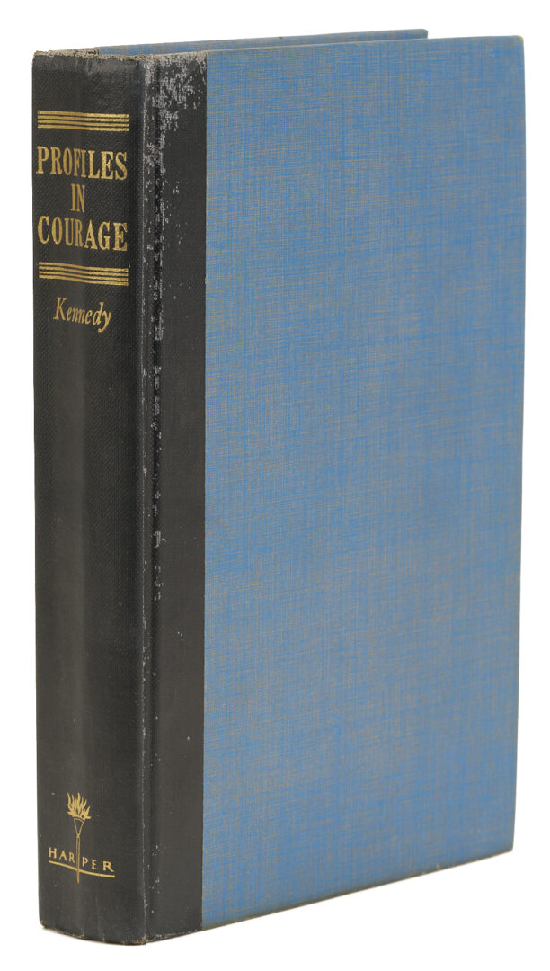 Lot 1088: John F. Kennedy book, Profiles in Courage, Signed