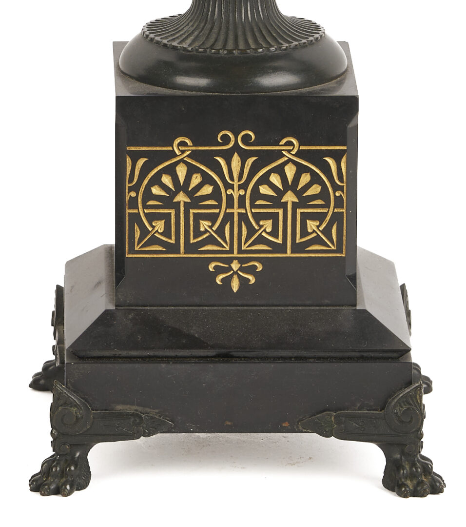 Lot 108: Pr. Bronze Grand Tour Bronze Figures Plus Pair of Urns