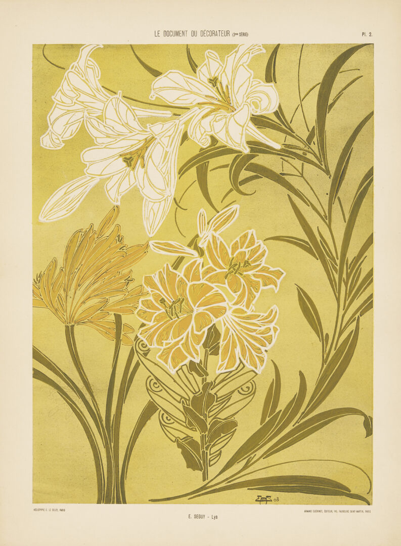 Lot 1091: 2 Design Portfolios: Owen Jones and Guerinet