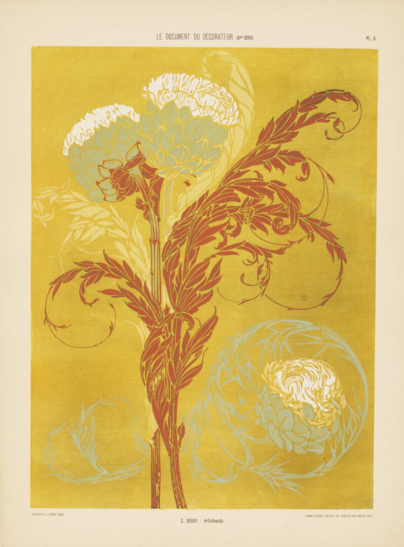 Lot 1091: 2 Design Portfolios: Owen Jones and Guerinet