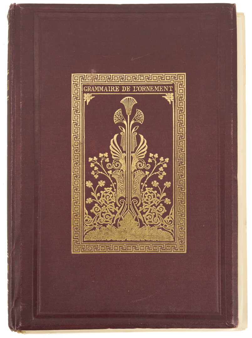 Lot 1091: 2 Design Portfolios: Owen Jones and Guerinet