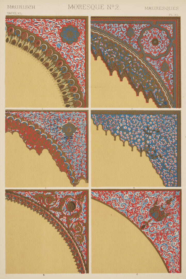 Lot 1091: 2 Design Portfolios: Owen Jones and Guerinet