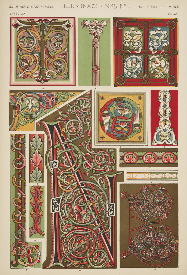 Lot 1091: 2 Design Portfolios: Owen Jones and Guerinet