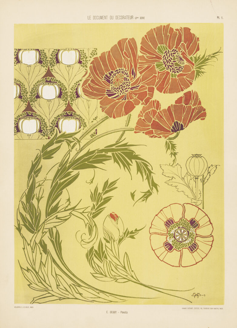 Lot 1091: 2 Design Portfolios: Owen Jones and Guerinet