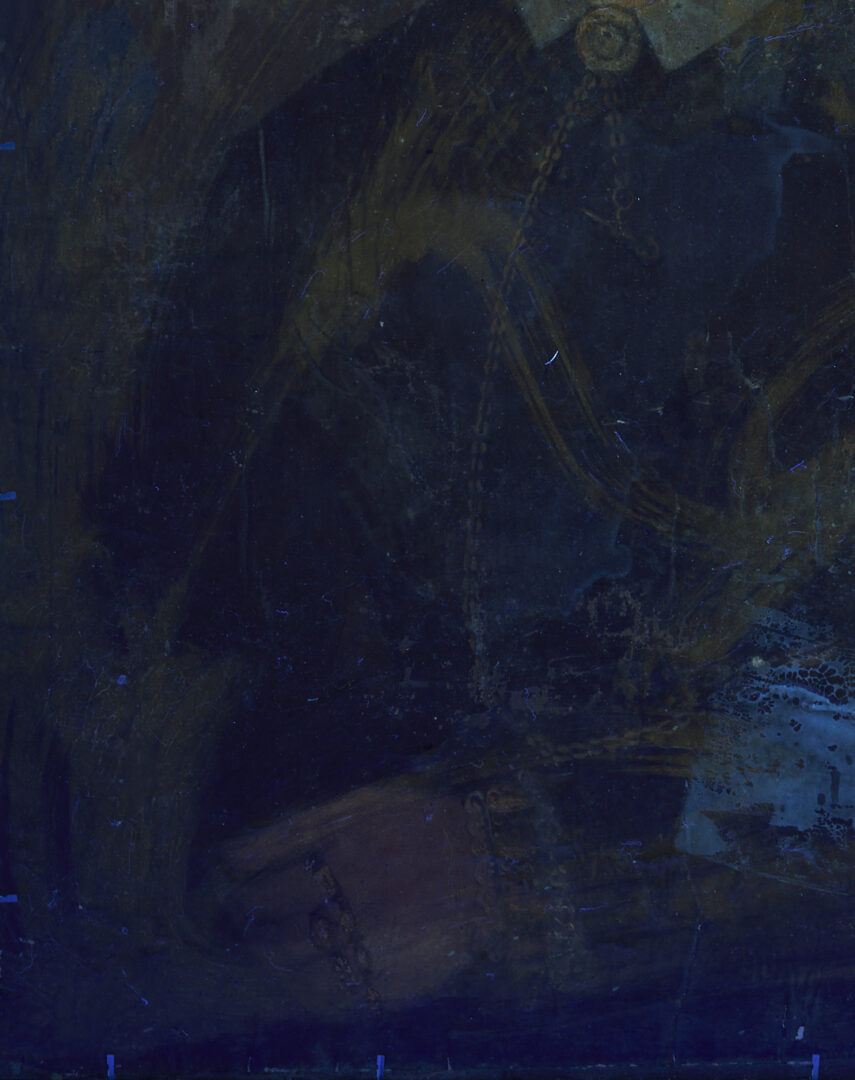 Lot 1100: Double Sided Folk Art Portrait, 2 Ladies