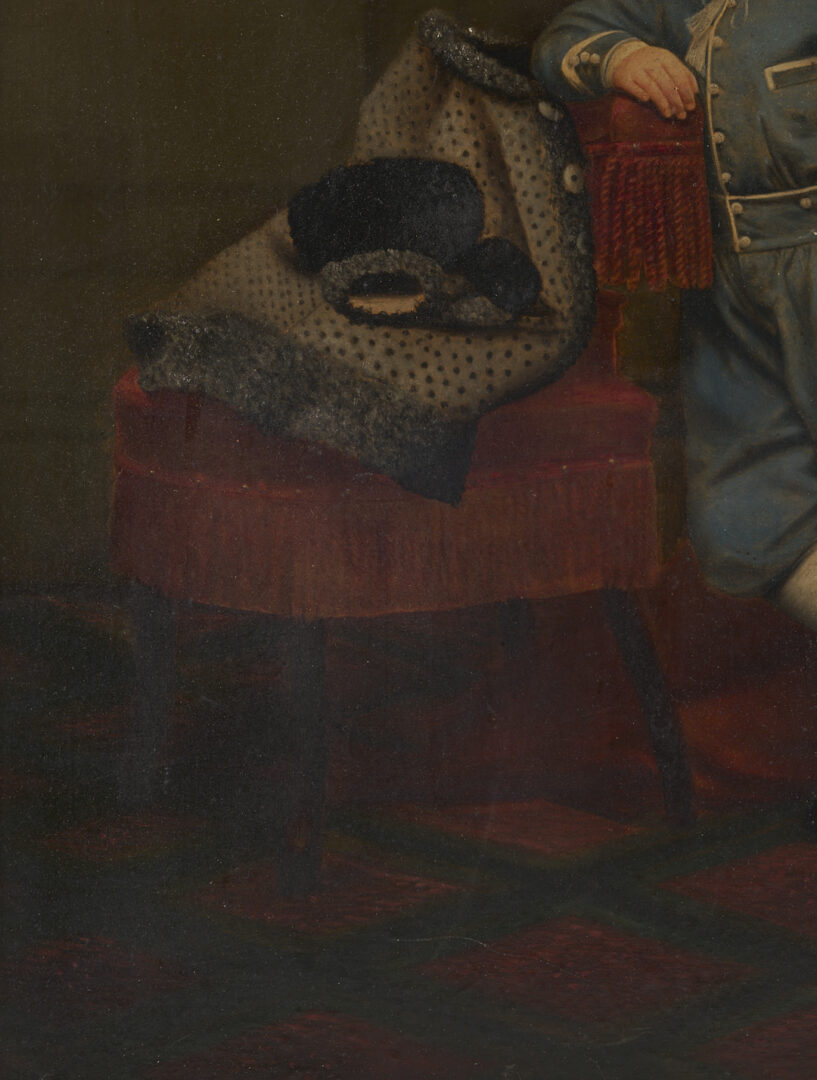 Lot 1101: Oil Portrait & CDV of a Little Boy, c. 1870