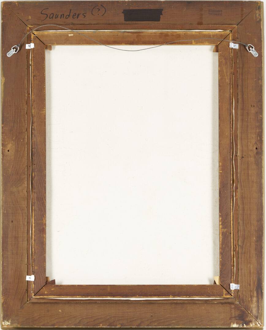 Lot 1102: F. C. Saunders O/C Painting, The Healing Art