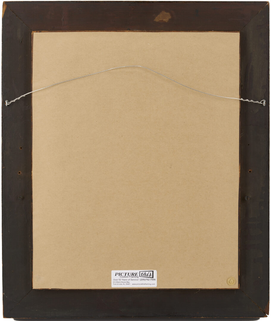 Lot 1103: 3 19th C. Framed Portraits Incl. Watercolor, Charcoal, and Stipple Engraving