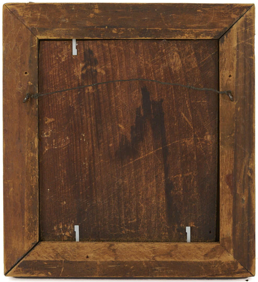 Lot 1103: 3 19th C. Framed Portraits Incl. Watercolor, Charcoal, and Stipple Engraving