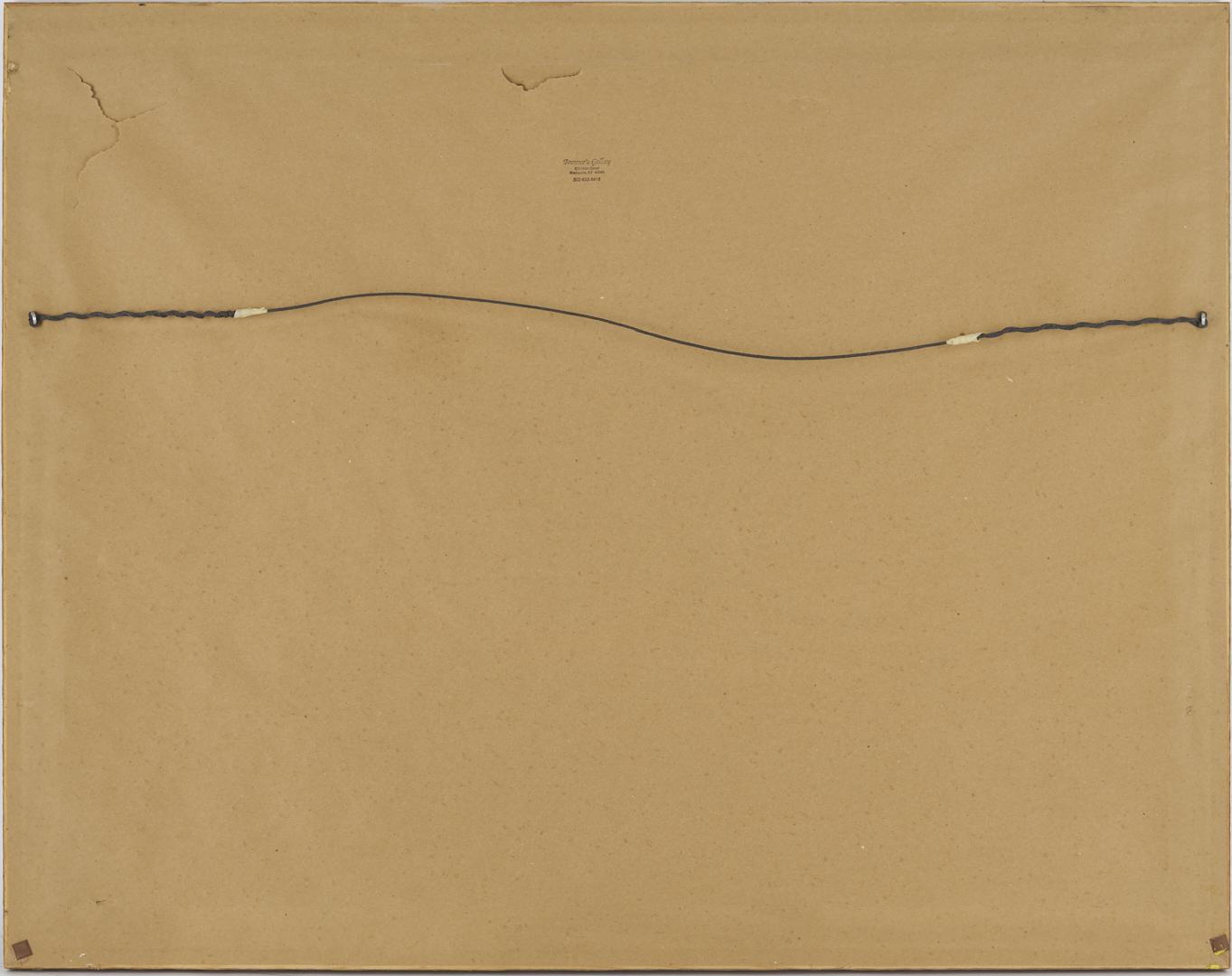 Lot 1108: 2 Landscape Paintings Incl. Kentucky, Jim Mahanes & Olaf Barnett