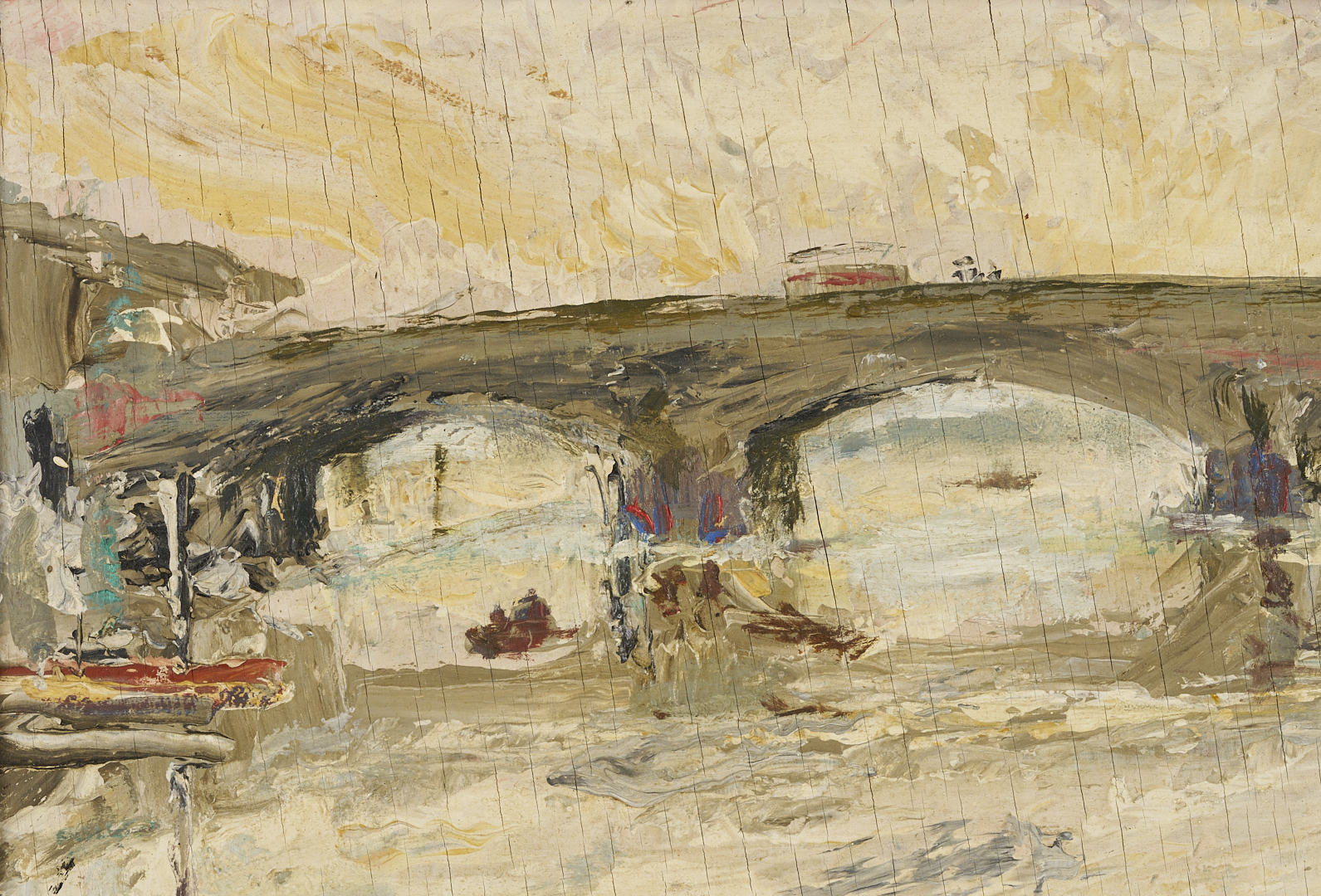 Lot 1108: 2 Landscape Paintings Incl. Kentucky, Jim Mahanes & Olaf Barnett