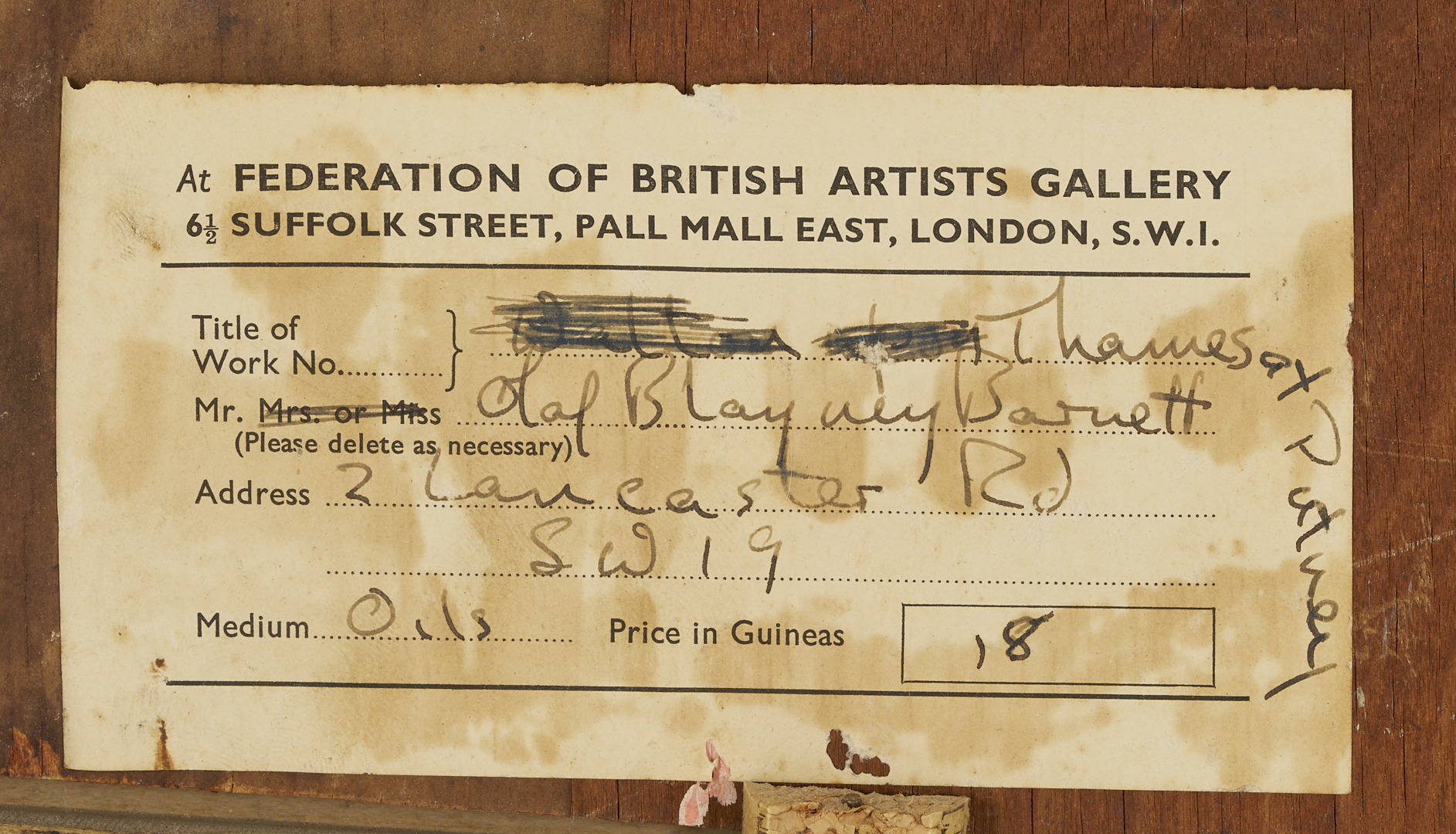 Lot 1108: 2 Landscape Paintings Incl. Kentucky, Jim Mahanes & Olaf Barnett