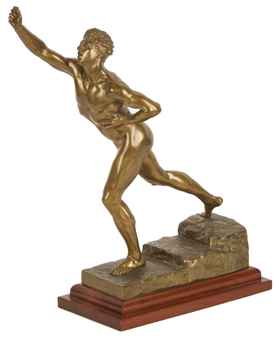 Lot 1117: Bronze Sculpture Titled Nenikhkamen, Max Kruse