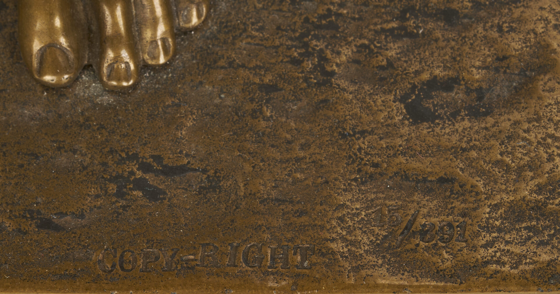 Lot 1117: Bronze Sculpture Titled Nenikhkamen, Max Kruse