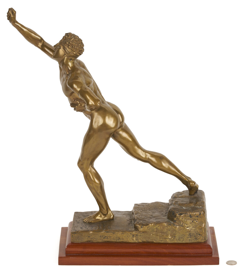 Lot 1117: Bronze Sculpture Titled Nenikhkamen, Max Kruse