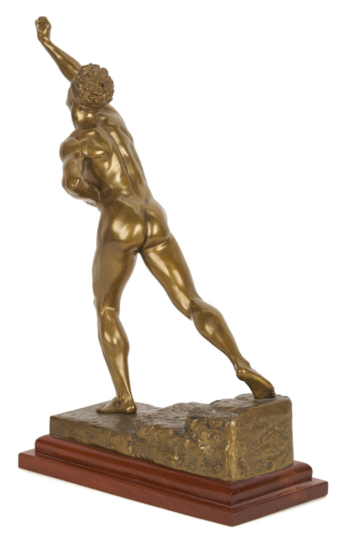 Lot 1117: Bronze Sculpture Titled Nenikhkamen, Max Kruse