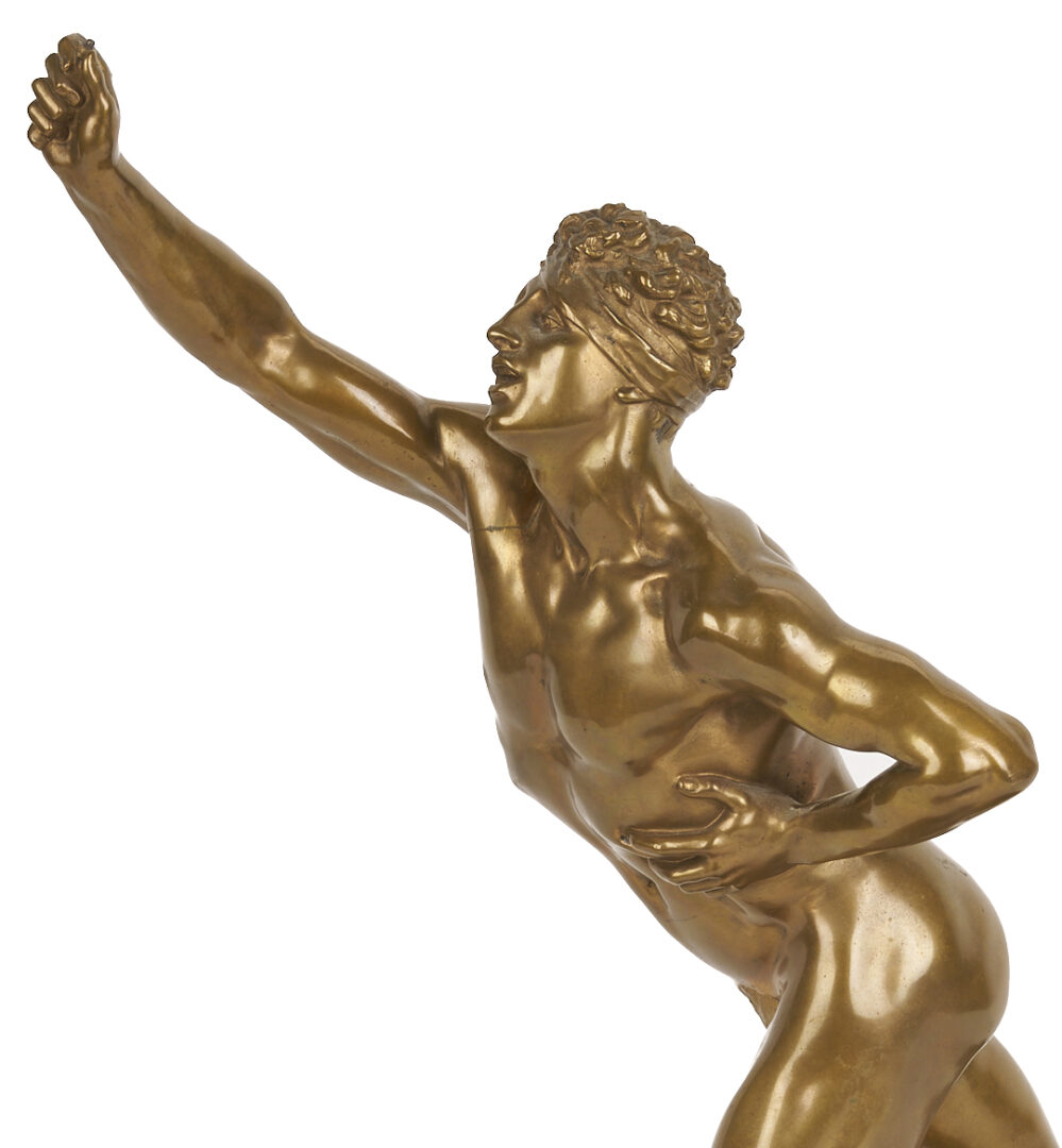 Lot 1117: Bronze Sculpture Titled Nenikhkamen, Max Kruse