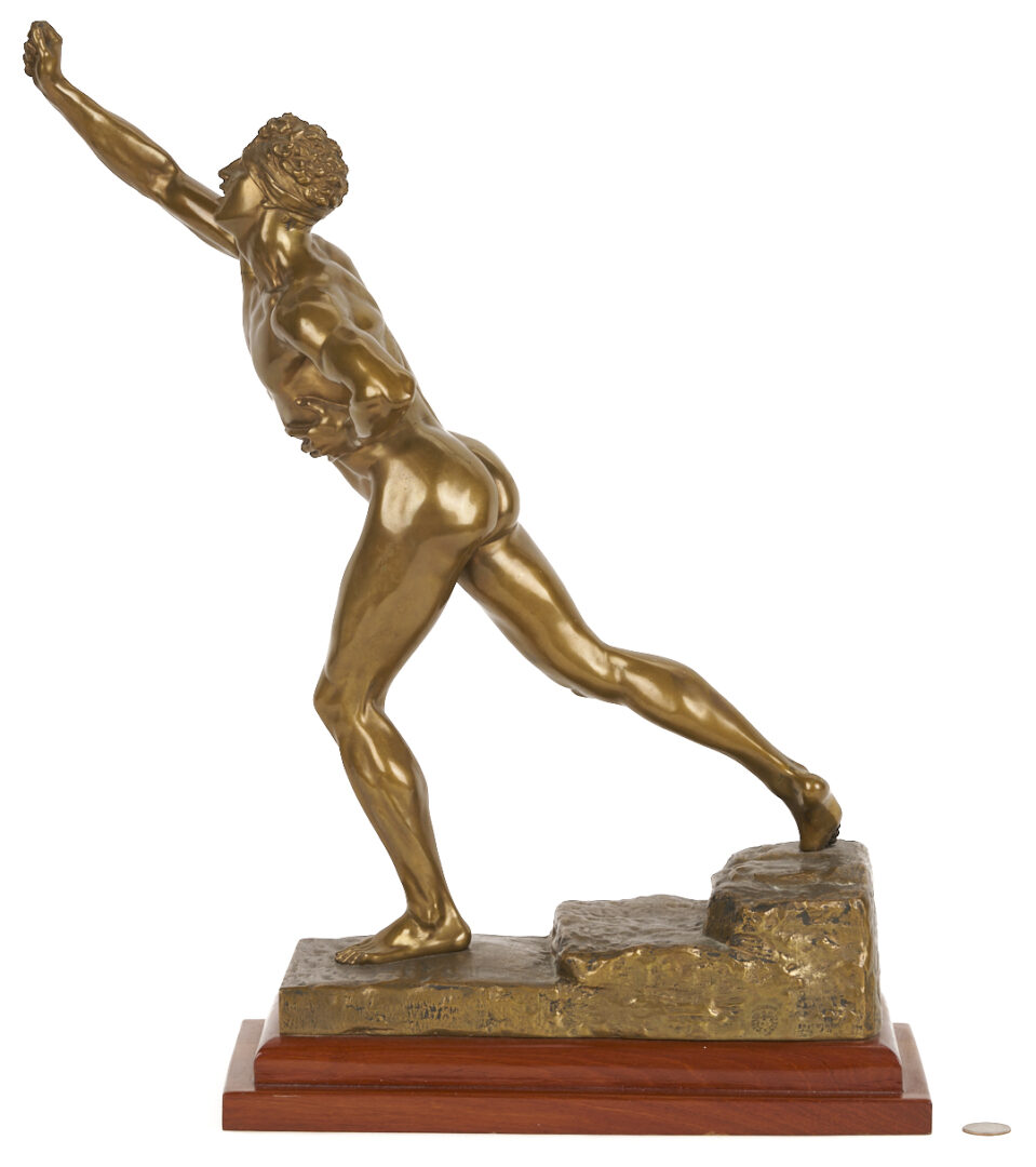 Lot 1117: Bronze Sculpture Titled Nenikhkamen, Max Kruse
