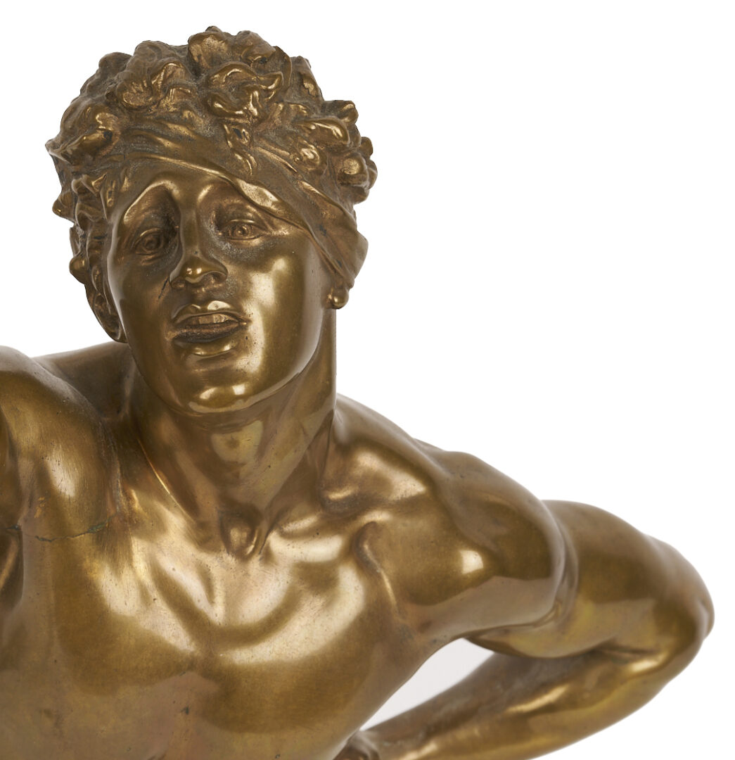 Lot 1117: Bronze Sculpture Titled Nenikhkamen, Max Kruse