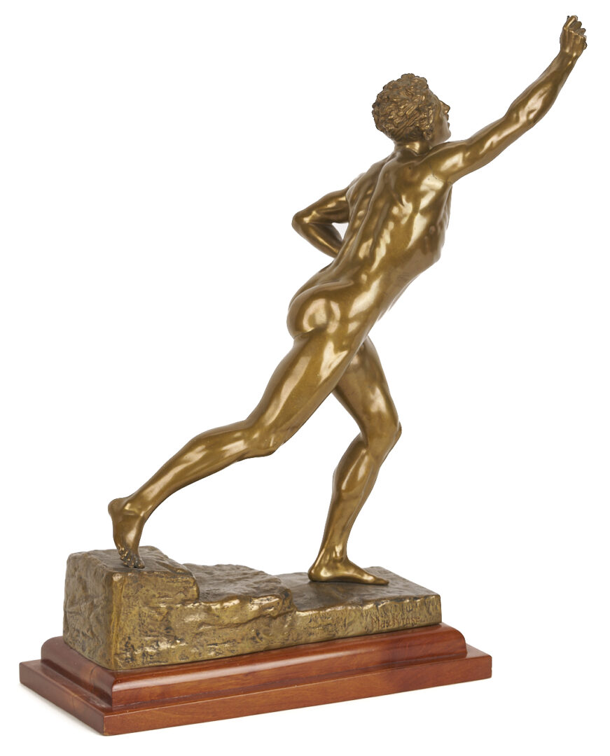 Lot 1117: Bronze Sculpture Titled Nenikhkamen, Max Kruse