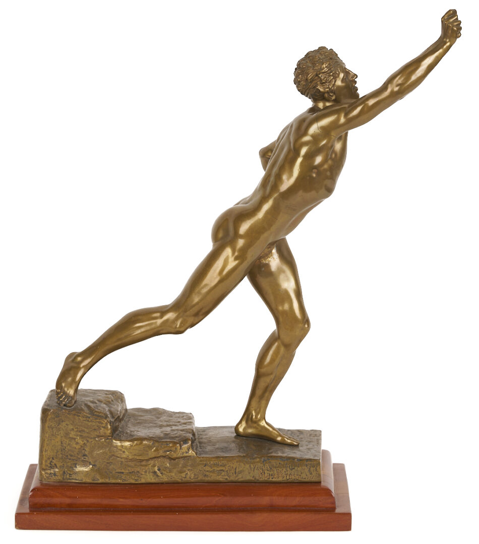 Lot 1117: Bronze Sculpture Titled Nenikhkamen, Max Kruse