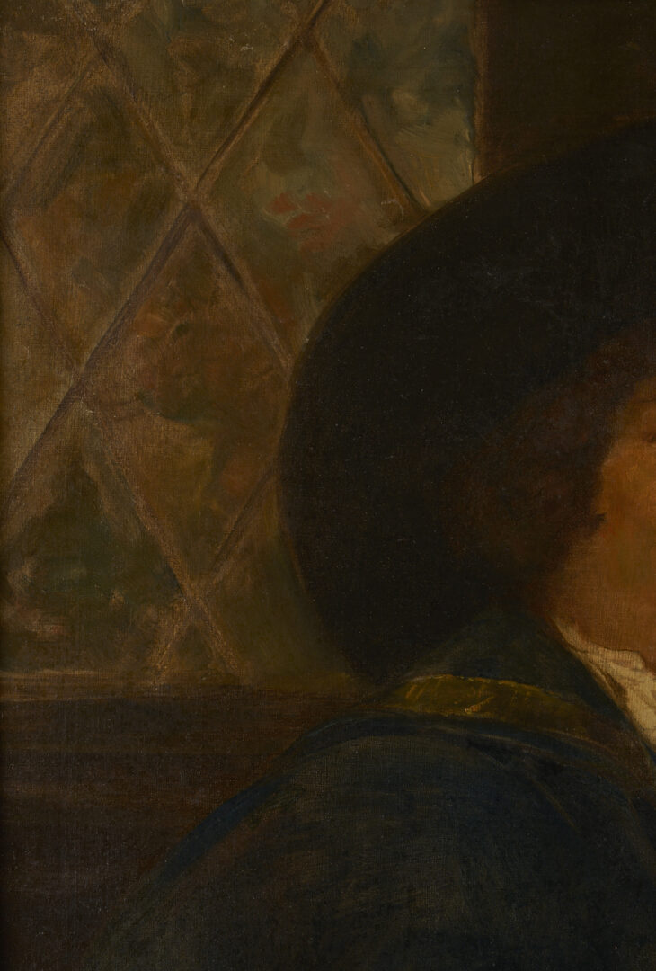 Lot 1120: Carlo Kappo O/C Painting of a Cavalier