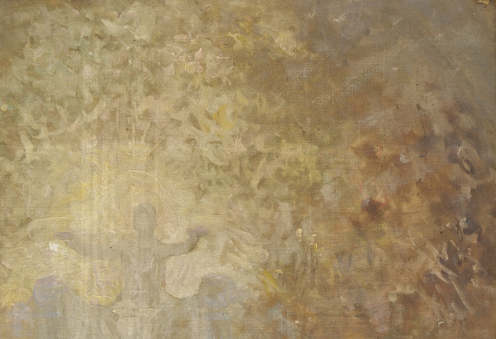 Lot 1123: 2 Carl Gutherz O/C Studies for Evening of the 6th Day Plus Sketch