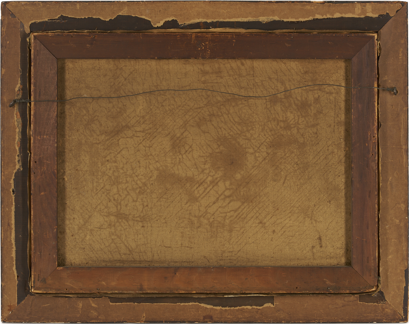 Lot 1125: 19th Century Folk Art O/C Portrait of a Horse, Likely Southern