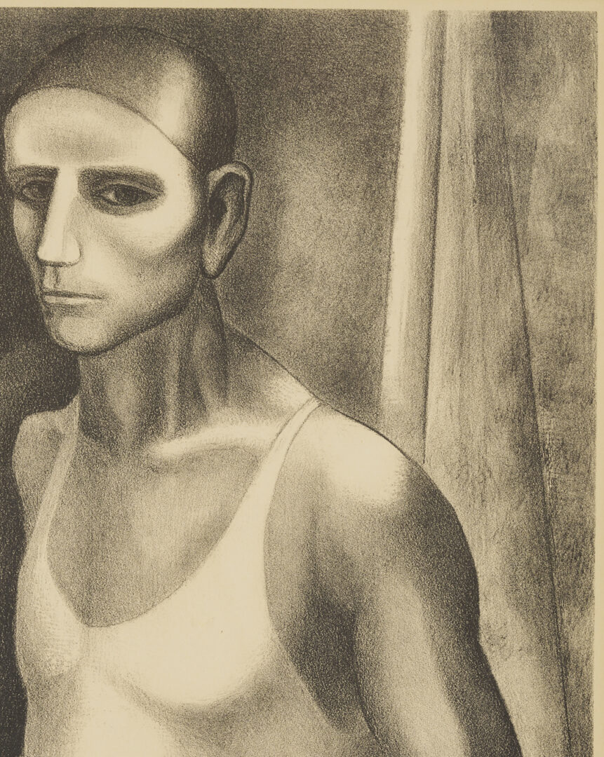 Lot 1128: 3 Meyer Wolfe Works on Paper Incl. Lithographs & Drawing, Acrobats