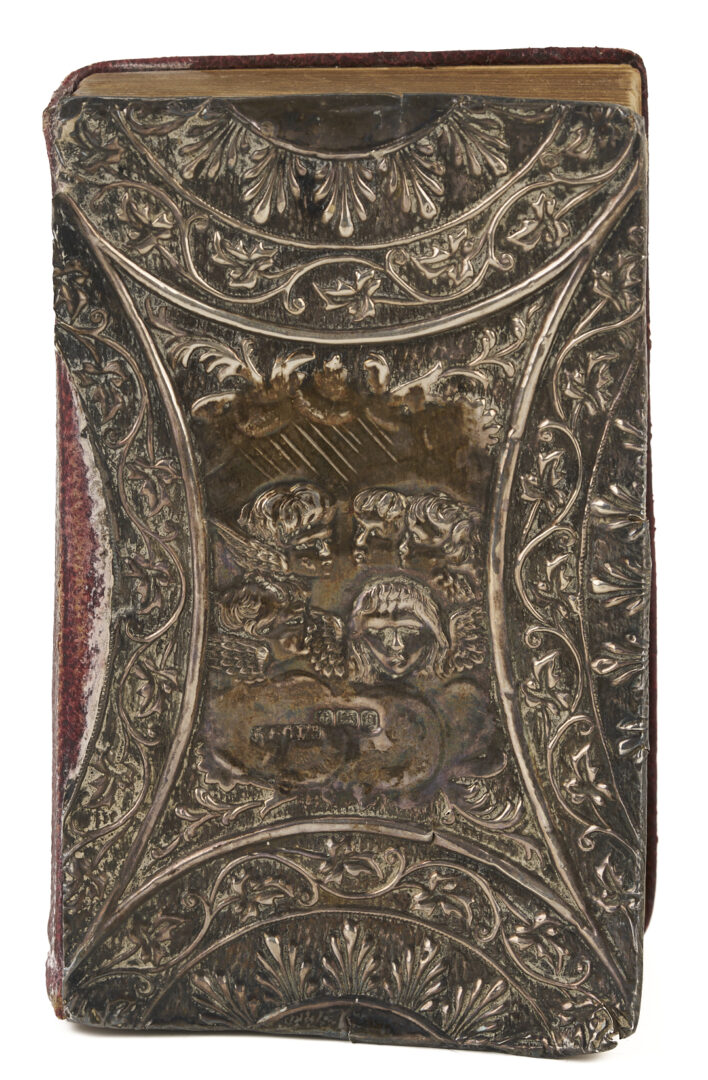 Lot 1129: Tortoise Shell Card Case &  Book of Common Prayer w/ Silver Cover