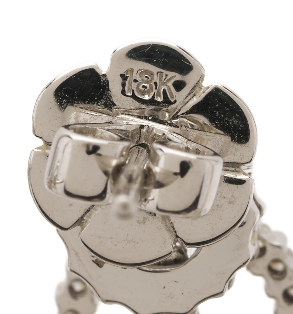 Lot 1136: Gold & Diamond Ring and Earrings