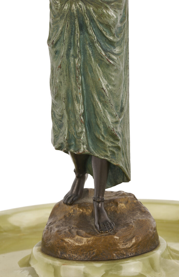 Lot 113: Bergmann Cold Painted Bronze Nude Sculpture