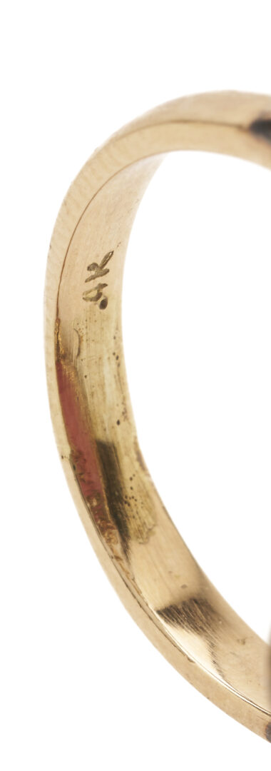 Lot 1146: 14K Gold & Gemstone Ring