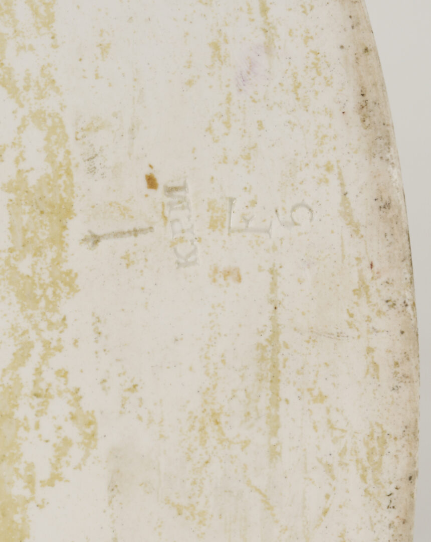 Lot 114: Large KPM Porcelain Plaque After Titian, Flora