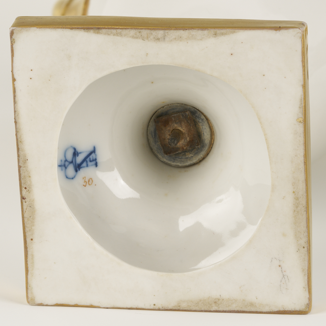 Lot 1156: Two Porcelain Urns, Gilt Bronze Mounted and Parcel Gilt