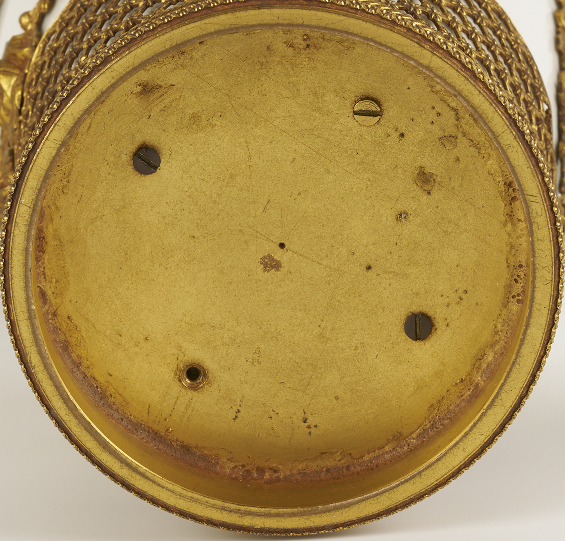 Lot 1156: Two Porcelain Urns, Gilt Bronze Mounted and Parcel Gilt