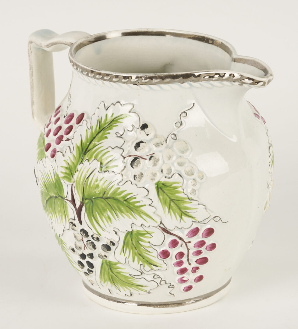 Lot 1157: 5 19th C. English Porcelain Items: Spode and Coalport