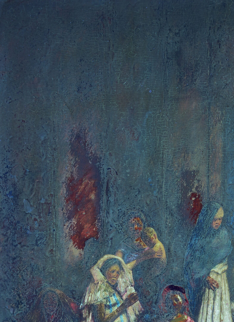 Lot 115: Mortimer Menpes O/B, Middle Eastern Women, ex-Dowdeswell & Dowdeswells