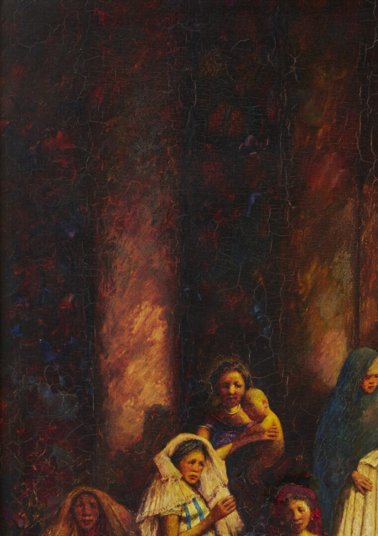 Lot 115: Mortimer Menpes O/B, Middle Eastern Women, ex-Dowdeswell & Dowdeswells