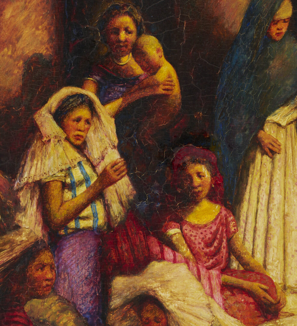 Lot 115: Mortimer Menpes O/B, Middle Eastern Women, ex-Dowdeswell & Dowdeswells
