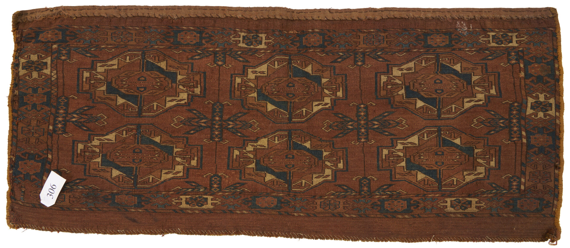 Lot 1170: 5 Antique Turkmen����Torba Weavings