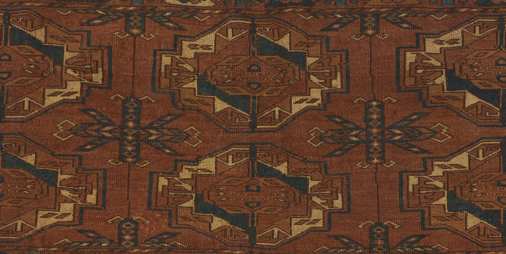 Lot 1170: 5 Antique Turkmen����Torba Weavings