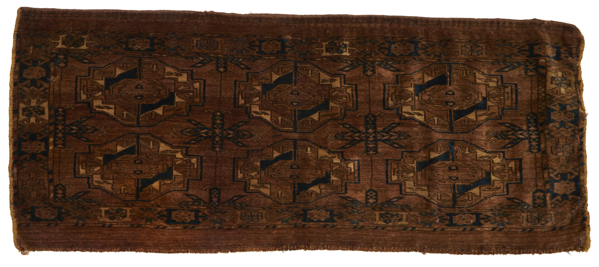 Lot 1170: 5 Antique Turkmen����Torba Weavings