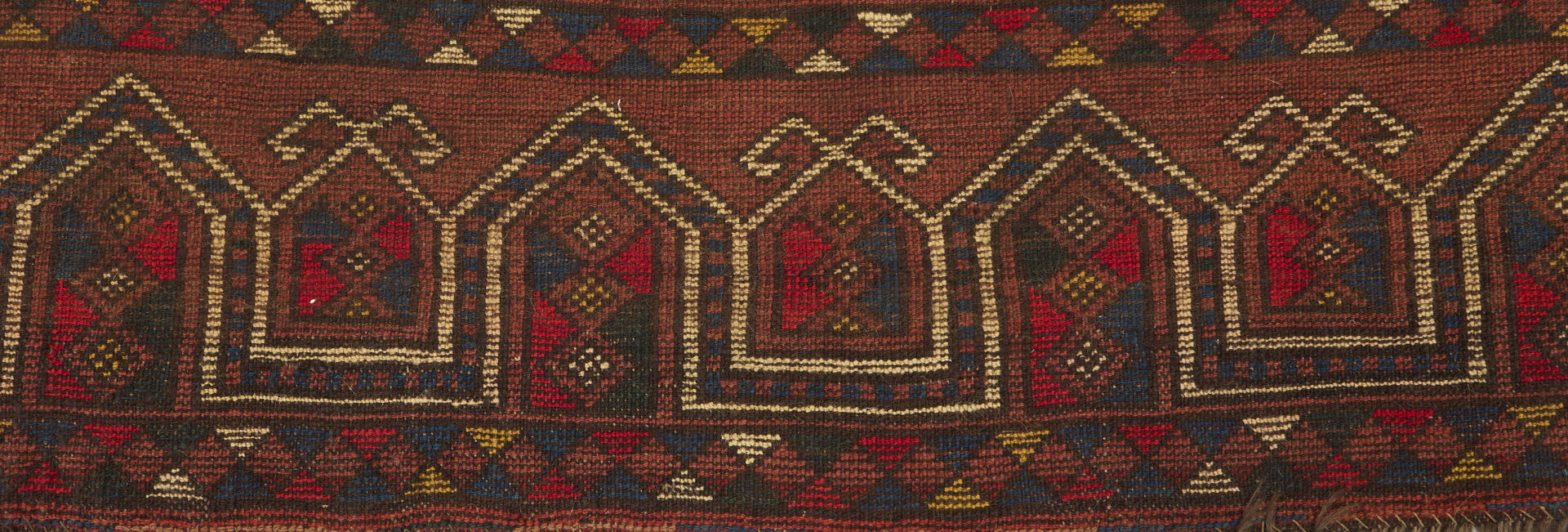 Lot 1170: 5 Antique Turkmen����Torba Weavings