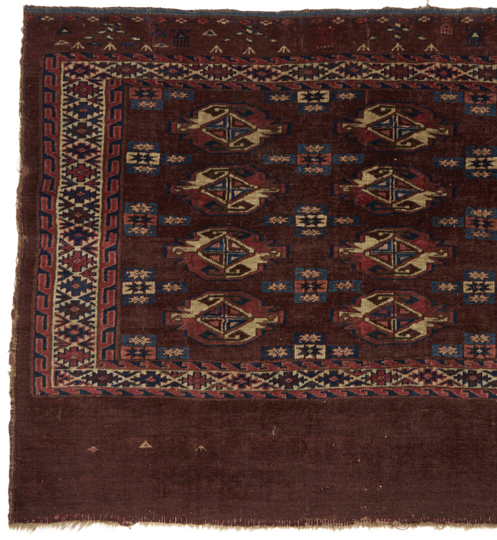 Lot 1174: 3 Antique Turkmen Tribal Weavings, incl.Chuvals and Torba