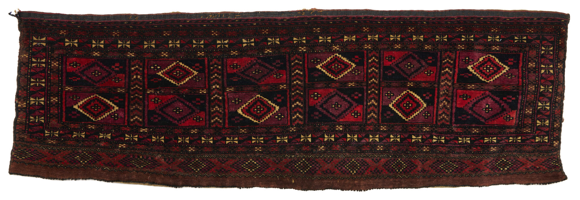 Lot 1175: Three Turkmen Weavings, Chuvals and Torba