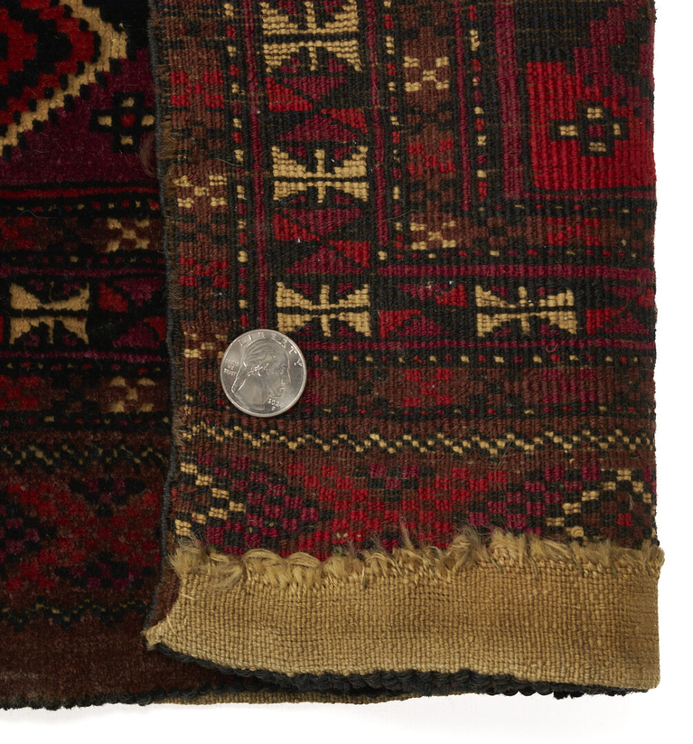 Lot 1175: Three Turkmen Weavings, Chuvals and Torba