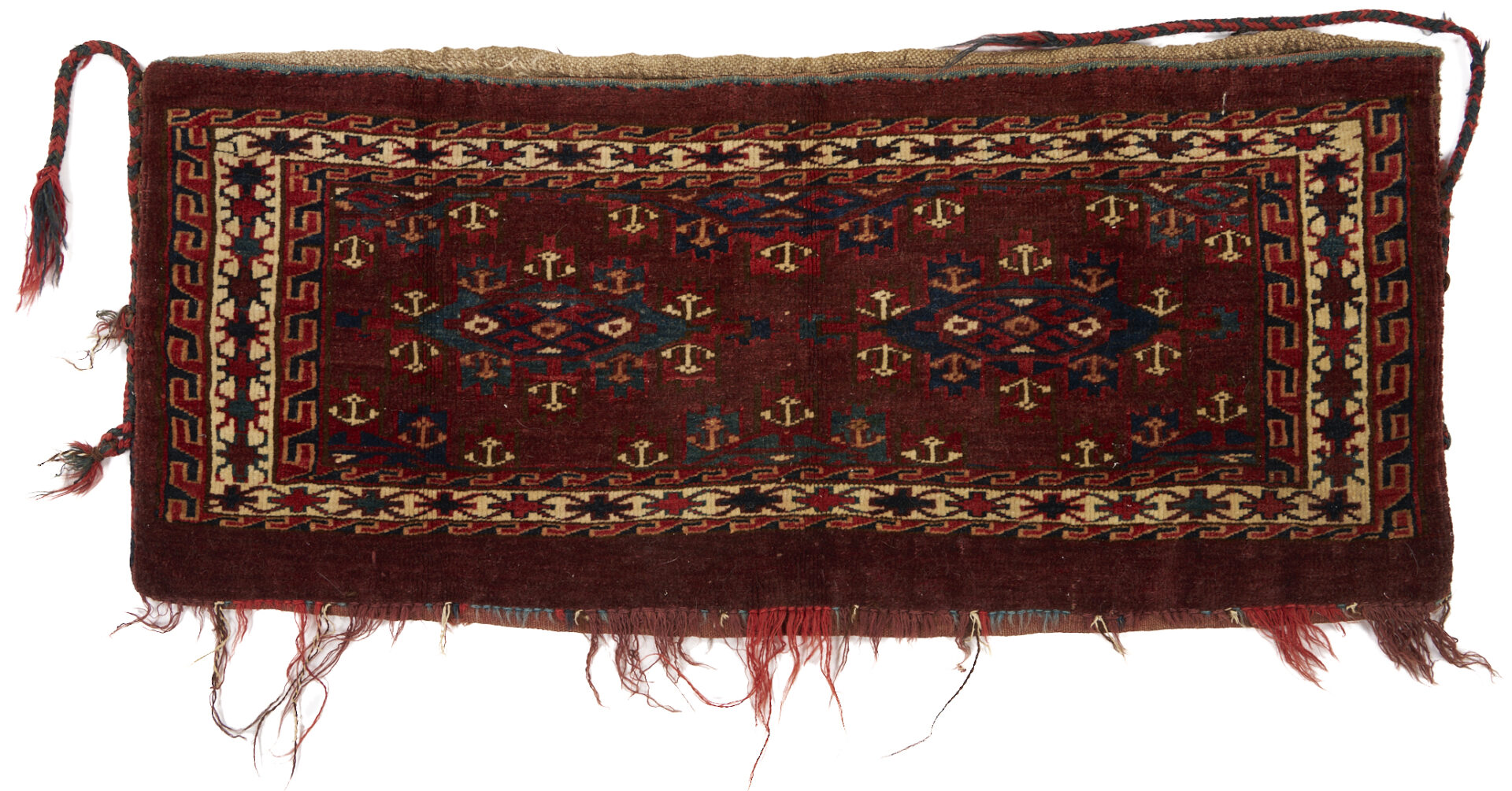 Lot 1177: 4 Antique Tribal Torbas,  Yomud, Baluch, & Qashqai