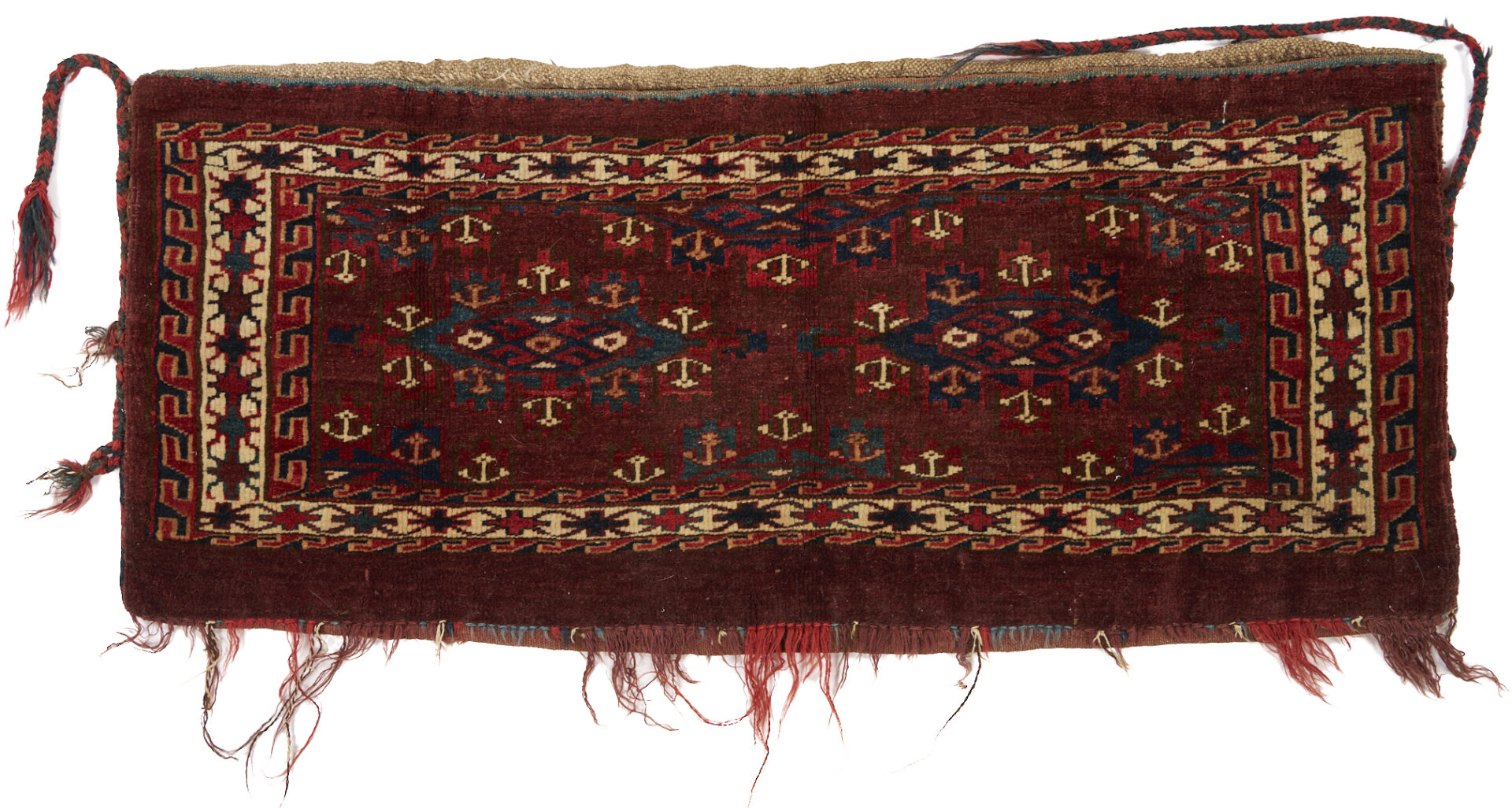 Lot 1177: 4 Antique Tribal Torbas,  Yomud, Baluch, & Qashqai