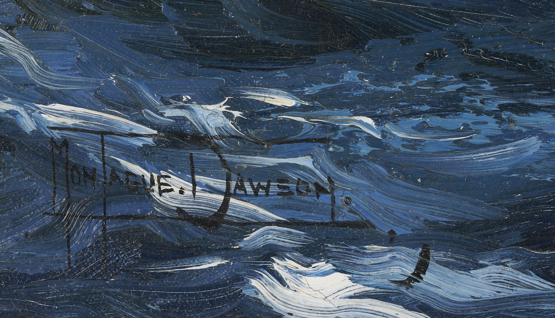 Lot 117: Montague Dawson O/C Maritime Seascape Painting